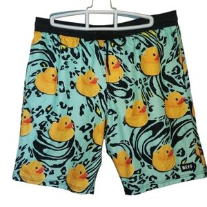 Neff Ducky Life Hot Tub Swim Trunks. Size M